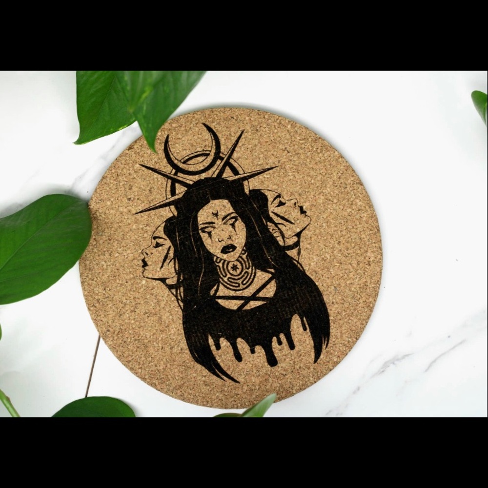 Goddeas Hecate Cork Trivet
